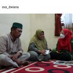 Screenshot : Tangkapan Layar Akun Instagram resmi @Eva_Dwiana saat kunjungan rumah keluarga korban tenggelam