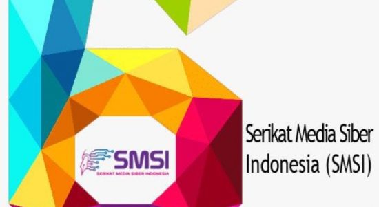 Logo HUT ke 6 tahun Serikat Media Siber Indonesia (SMSI)