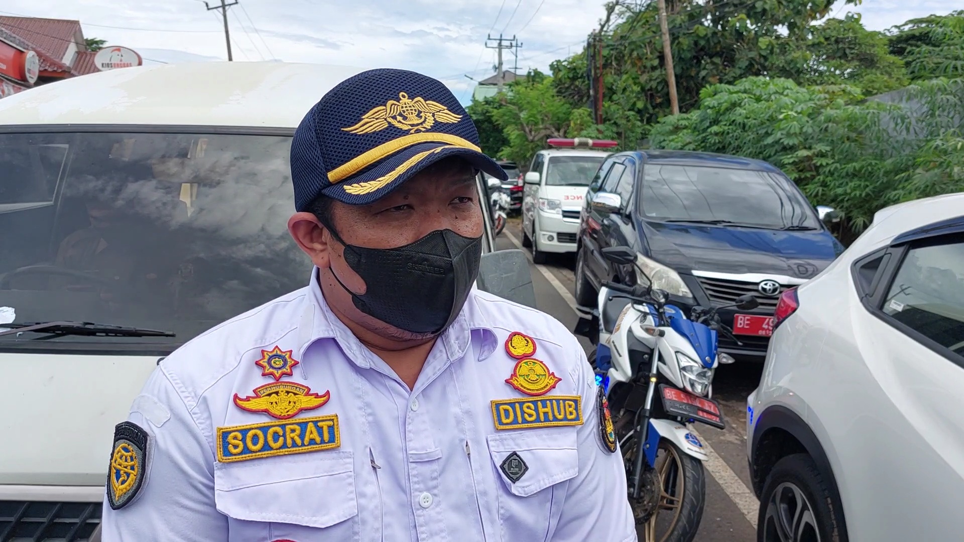 Kepala Dishub Kota Bandar Lampung, Socrat Pringgodanu || Foto Saibetik.com