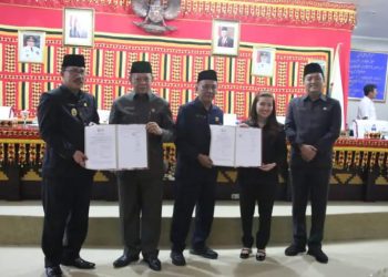 DPRD Gelar Rapat Paripurna untuk Penyampaian Rekomendasi LKPJ Bupati Lampung Selatan TA 2023