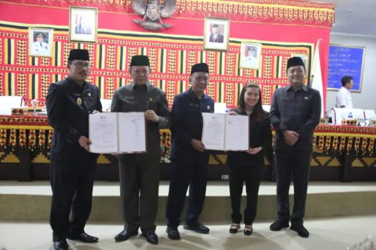 DPRD Gelar Rapat Paripurna untuk Penyampaian Rekomendasi LKPJ Bupati Lampung Selatan TA 2023