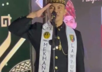 Bripda M Dicky Wakili Kabupaten Lampung Selatan di Grand Final Muli Mekhanai 2024
