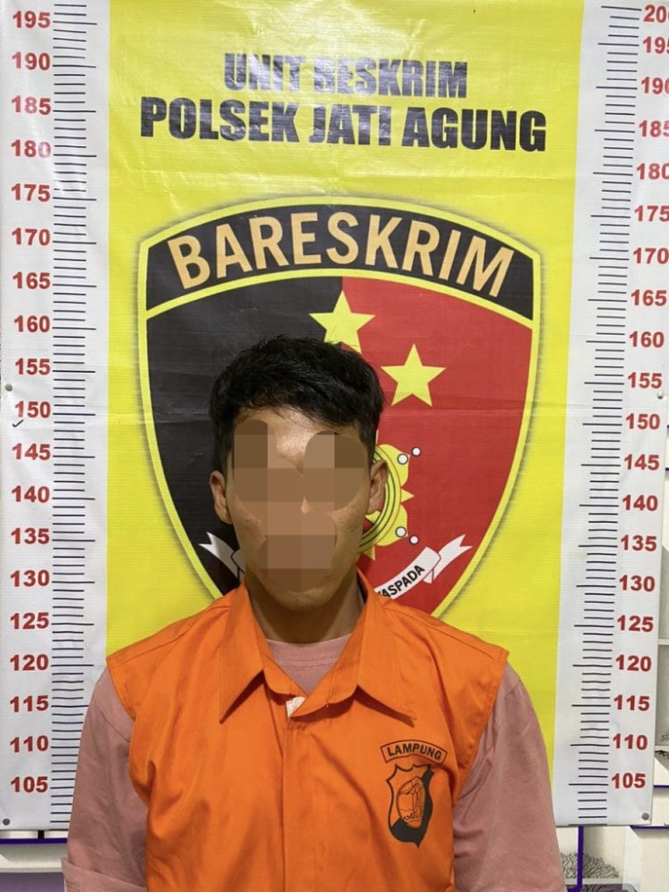  Polisi Tangkap Tersangka Pencurian Besi Tangga Kantor Gubernur Lampung di Kota Baru, Lamsel