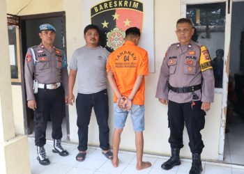 Pria Asal Tulang Bawang Ditangkap Polisi Bawa Senpi Rakitan