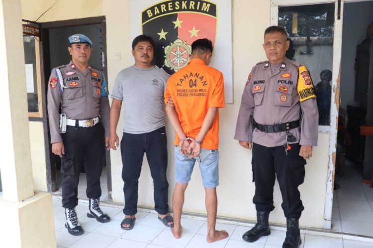 Pria Asal Tulang Bawang Ditangkap Polisi Bawa Senpi Rakitan