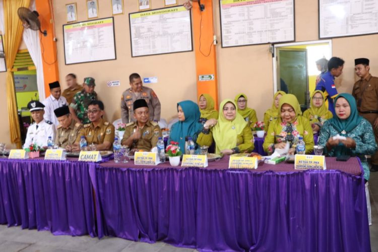 Pj. Sekda Lampung Tengah Sambut Tim Penilai Lomba Kampung Tingkat Provinsi Lampung