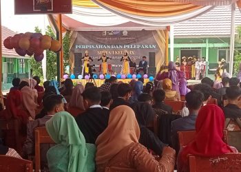  UPTD SMP Negeri 2 Pesawaran Lepas 245 Siswa Kelas IX Sambil Gelar Market Day P5