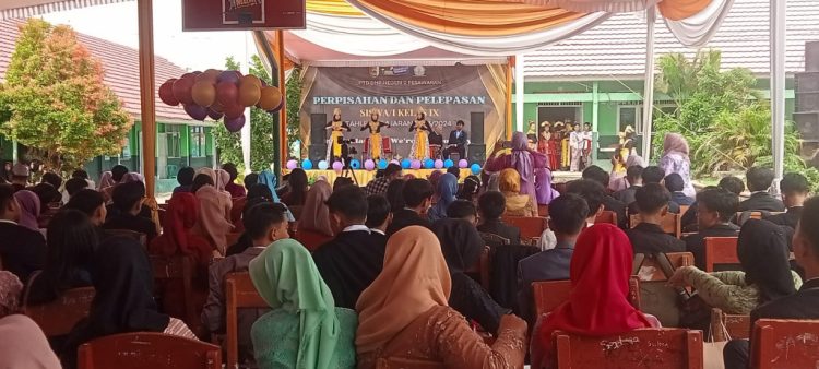  UPTD SMP Negeri 2 Pesawaran Lepas 245 Siswa Kelas IX Sambil Gelar Market Day P5