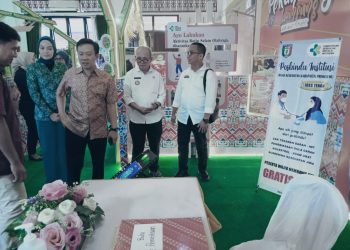 Pj. Bupati Tinjau Persiapan Anjungan Pringsewu di Pekan Raya Lampung 2024