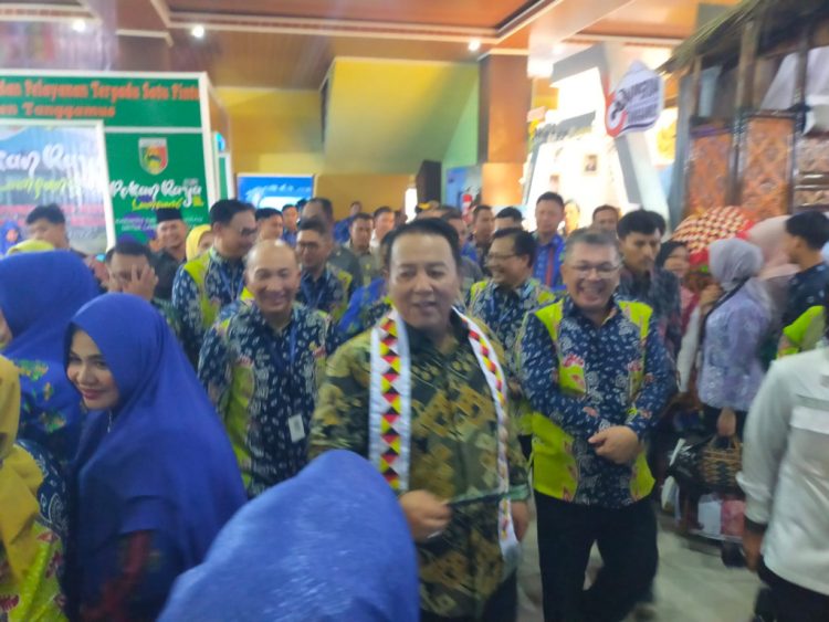 Pj Bupati Tanggamus Hadiri Pekan Raya Lampung 2023