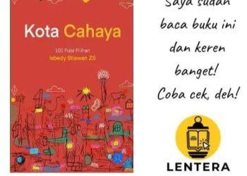  Buku Puisi Kota Cahaya Diterbitkan Ulang di Platform Lentera