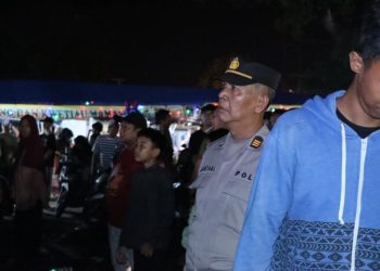  Polres Lampung Utara Amankan Peluncuran Maskot dan Jingle Pilkada Serentak 2024