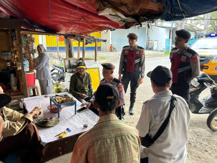 Antisipasi Gangguan Kamtibmas, Unit Patroli Samapta Polres Lampung Selatan Gencar Laksanakan Patroli Malam Hari