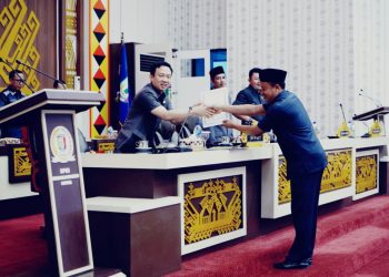 Penjabat Bupati Pringsewu Sampaikan Ranperda Pertanggungjawaban APBD