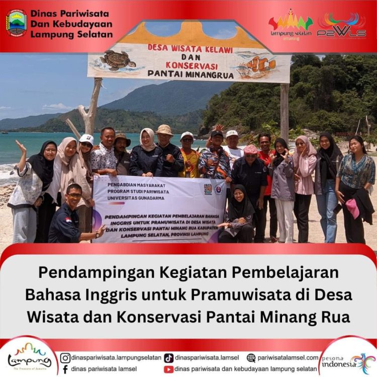 Menjadi Destinasi Wisata Utama, 2024 Target 1 Juta Wisatawan Kunjungi Lampung Selatan
