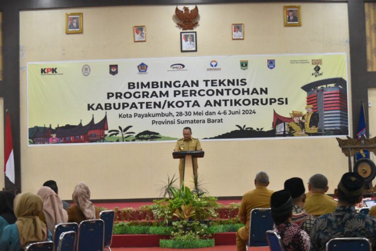  KPK Pilih Payakumbuh sebagai Calon Percontohan Kabupaten/Kota Antikorupsi