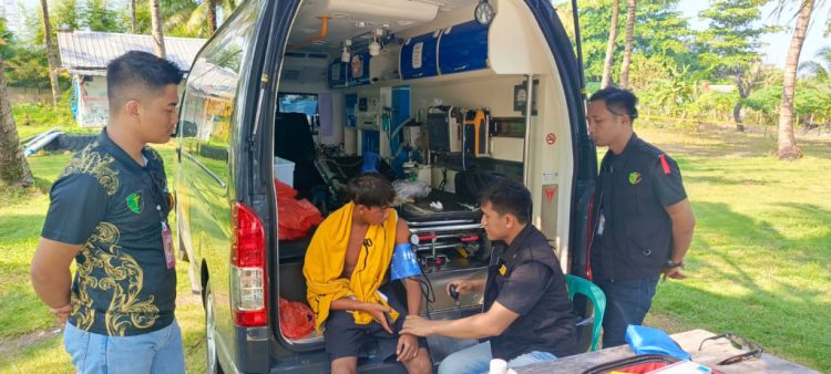  Polda Lampung Sediakan Layanan Kesehatan untuk Atlet dan Wisatawan di WSL Krui Pro 2024