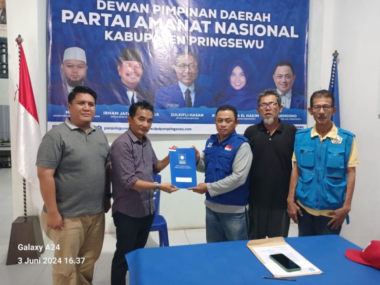 Andreas Andoyo Ditetapkan Sebagai Calon Kepala Daerah oleh DPP PAN untuk Pilkada Pringsewu