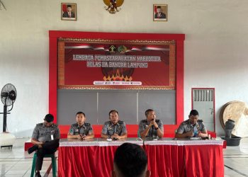 Lapas Narkotika Bandar Lampung Adakan Mejong Jejama untuk Mendengarkan Aspirasi WBP