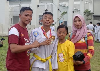 Muhammad Rizky Prasetyawan, atlet taekwondo dari Club Saburai Taekwondo Lampung Selatan