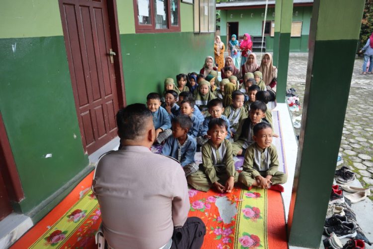 Polres Lampung Selatan Ajak Anak Usia Dini Jadi Sahabat Polisi Melalui Program Polsana