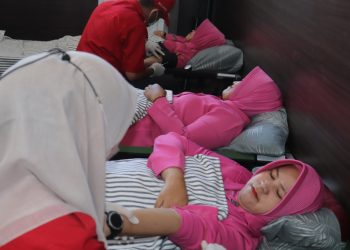 Polres Lampung Selatan Gelar Donor Darah Sambut Hari Bhayangkara ke-78