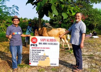 Idul Adha 1445 H: PKS Lampung Salurkan 1000 Paket Daging Kurban