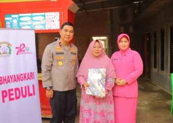 Hari Bhayangkara ke-78, Wakapolda Lampung Kunjungi Purnawirawan Polri