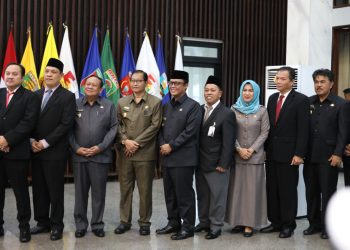 Wakil Bupati Lampung Tengah Hadiri Sertijab Pj Gubernur Lampung dan Pj Ketua TP PKK