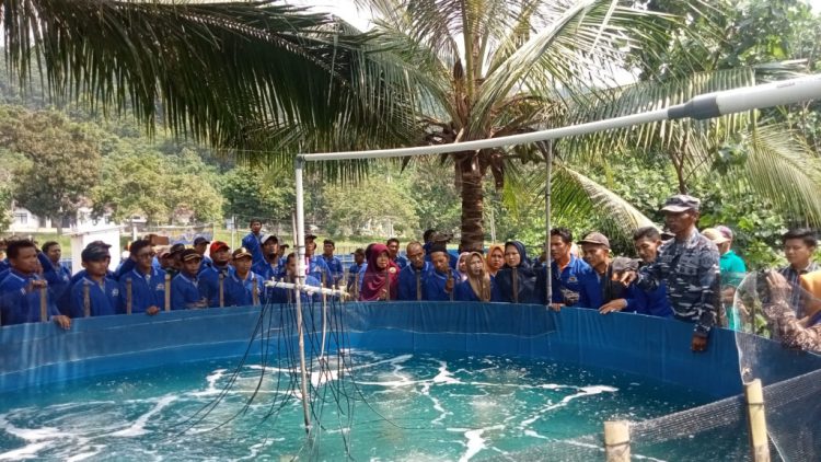 Pelatihan Ketahanan Pangan oleh TNI AL di Lanal Lampung