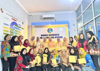 Ketua DWP Kominfo Lampung Utara Gelar Silaturahmi dengan Anggota DWP