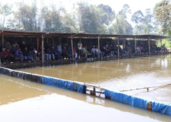 Antusiasme Tinggi dalam Lomba Mancing Mania Polres Lampung Barat