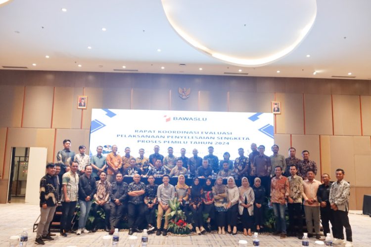 Bawaslu Lampung Adakan Rapat Evaluasi Penyelesaian Sengketa Pemilu 2024