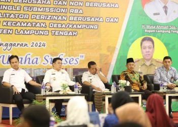 Pemkab Lampung Tengah Gelar Bimtek Perizinan Berbasis OSS untuk Pelaku Usaha