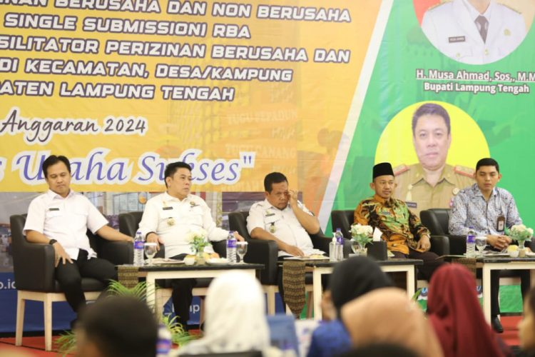 Pemkab Lampung Tengah Gelar Bimtek Perizinan Berbasis OSS untuk Pelaku Usaha