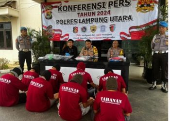 Sat Reskrim Polres Lampung Utara Ungkap 2 Kasus Curas Menonjol dalam Hitungan Jam