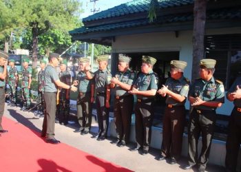 Kunjungan Kerja Danrem 043/Gatam untuk Meningkatkan Sinergi dengan Pemkab Lampung Utara