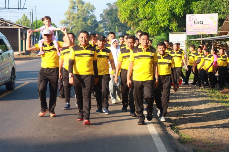 Polres Lampung Timur Rayakan Hari Bhayangkara ke-78 dengan Semangat dan Kegembiraan