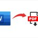 MUDAH!Begini Cara Convert Word ke PDF Terbaru