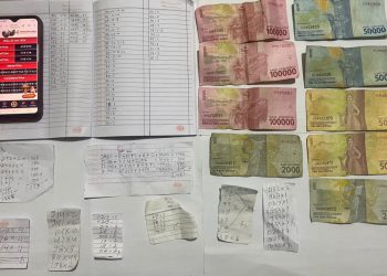 Bandar Judi Online Togel Dirungkus Satreskrim Polres Pesawaran, Tersangka Seorang Ibu Rumah Tangga