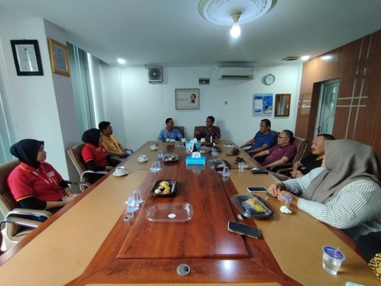 Kunjungan Silaturahmi Alfamart Lampung ke Kantor PWI Lampung