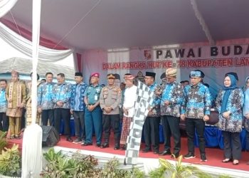 Pawai Budaya Lampung Utara Meriahkan Hari Jadi ke-78 dengan Semangat Persatuan