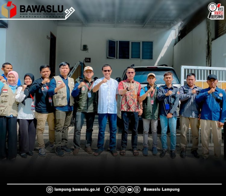Wujudkan Daftar Pemilih Berkualitas, Bawaslu Lampung Tekankan Jajaran Pengawas Pemilu Untuk Awasi Secara Melekat Proses Coklit 2024