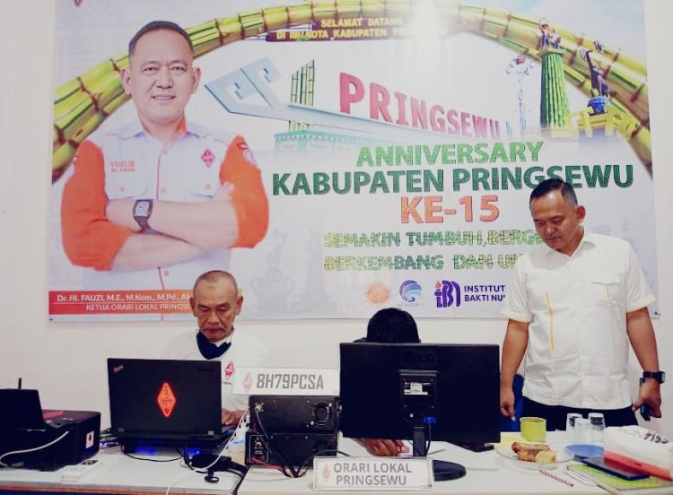 1.124 Stasiun Radio Amatir Se-Indonesia Berpartisipasi dalam SES Harlah Pancasila yang Diadakan oleh ORARI Pringsewu