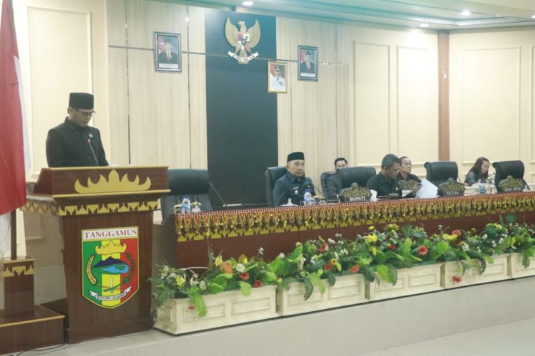 DPRD Tanggamus Gelar Rapat Paripurna Bahas Pertanggungjawaban APBD 2023 dan RPJPD 2024-2045