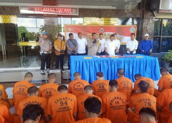 Operasi Antinarkoba Bandar Lampung Berhasil Gulung 71 Pelaku Selama Dua Pekan