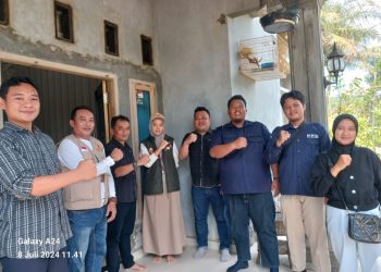 Andreas Andoyo Bersama Tim PPS Lakukan Coklit Pemilih Pilkada di Pringsewu