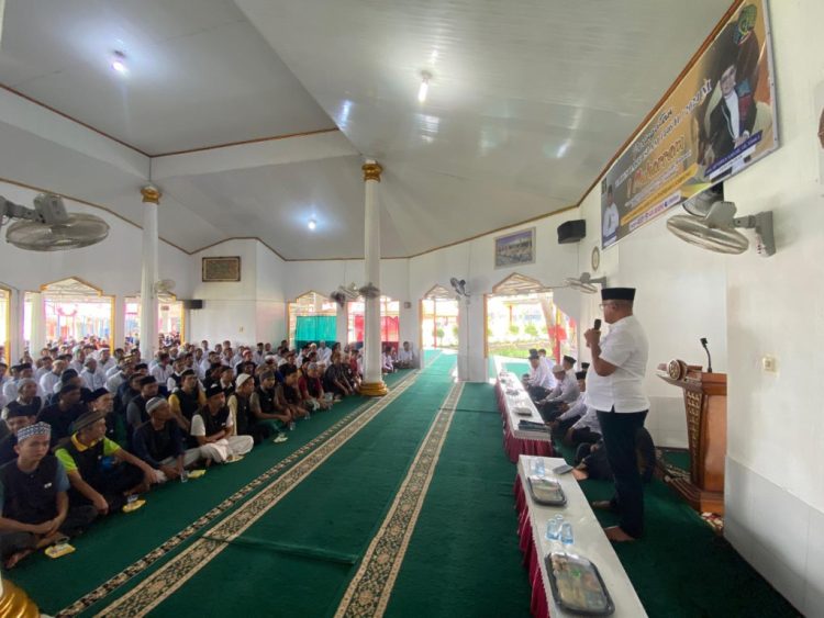 Tabligh Akbar Warnai Peringatan Tahun Baru Islam 1446 H di Lapas Narkotika Bandar Lampung