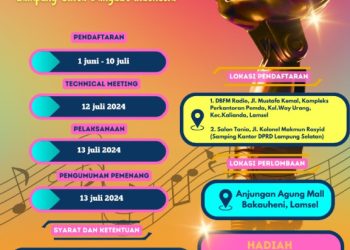 Radio DBFM 93.0 Kalianda Gelar Lomba Karaoke Dangdut untuk Maksimalkan Potensi Lampung Selatan