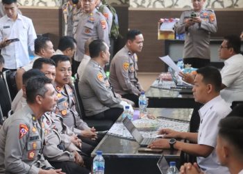 Empat Polres di Lampung Jalani Audit Kinerja Terpadu di Polres Lampung Selatan